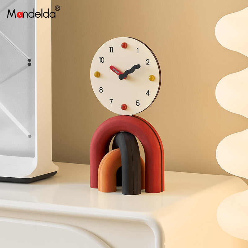 Mandelda Creative Minimalist Desktop Clock - KillBigCompany