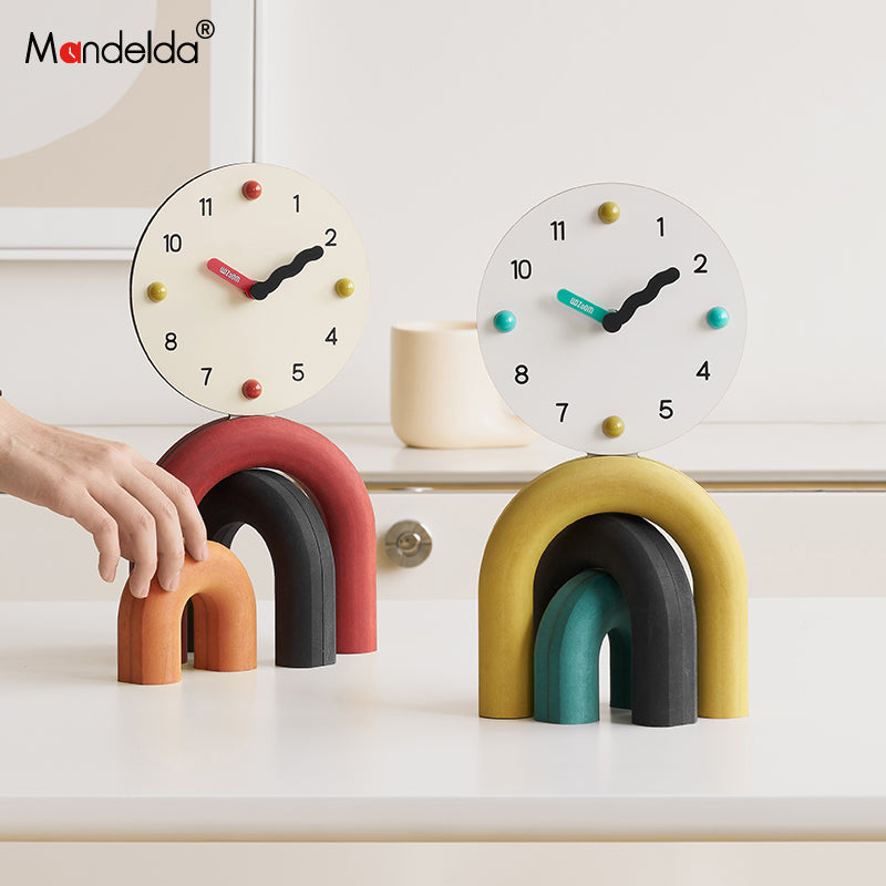 Mandelda Creative Minimalist Desktop Clock - KillBigCompany