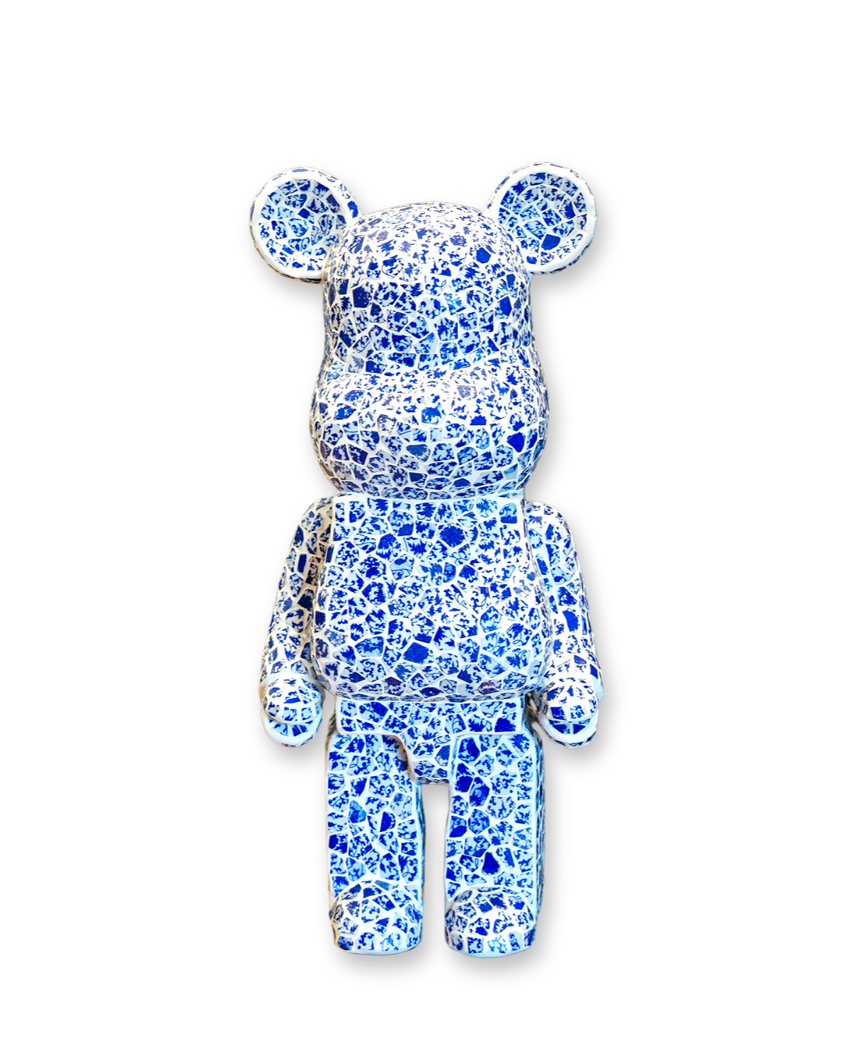 Handcrafted Mosaic Porcelain Bear Sculpture BennyHome